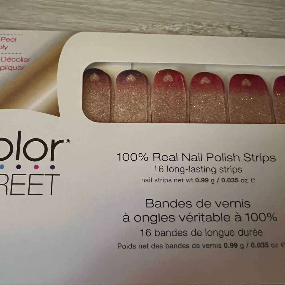 Color Street 100% Real Nail Polish Strips - Work of Fine Heart